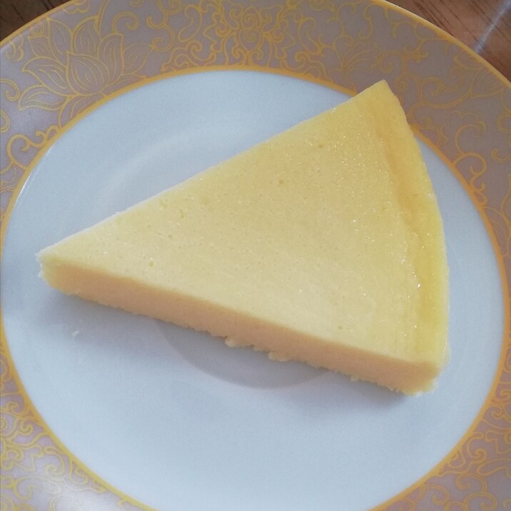 スライスチーズで簡単チーズケーキ♪